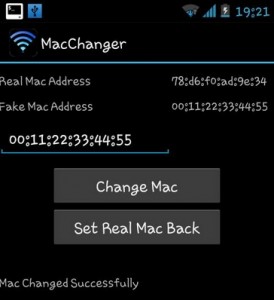 Application Wireless Mac Changer